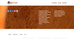 Desktop Screenshot of estudio.gunga.com.br